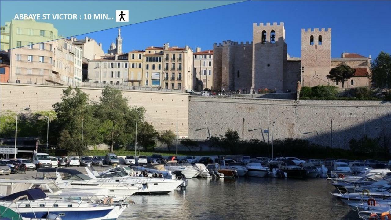 Ferienwohnung Superbe T2 Vieux Port Marseilles Exterior foto