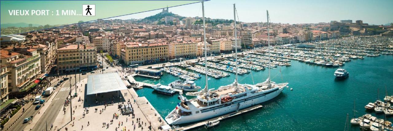 Ferienwohnung Superbe T2 Vieux Port Marseilles Exterior foto